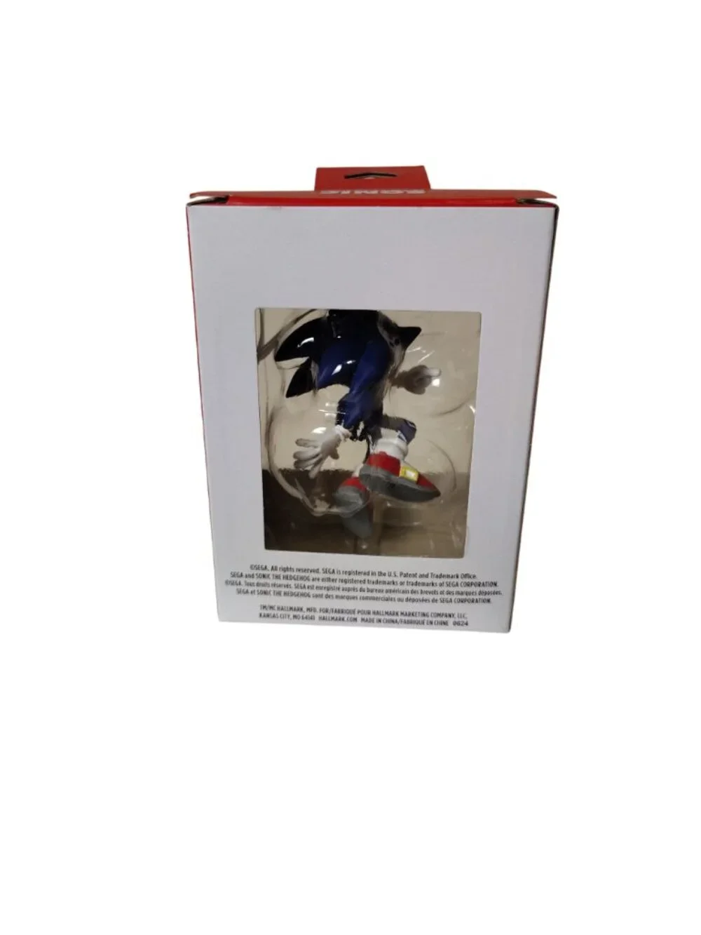 Hallmark Sonic The Hedgehog Christmas Tree Ornament In Original Box